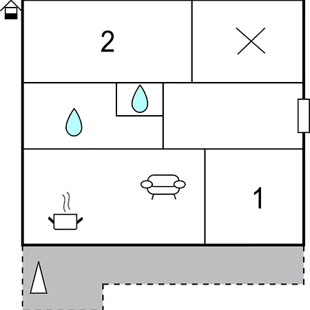 Two-bedroom In Lägenhet *